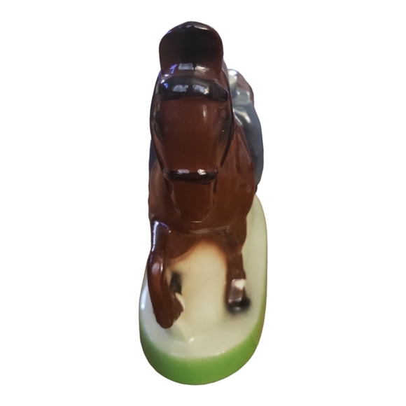 Vintage 1974 Ezra Brooks Horse Equestrian Liquor Decanter Bottle/ Collectibles - Picture 5 of 6